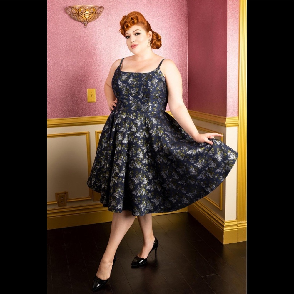 Tatyana Peggy Peony Dress Size 3X NWOT